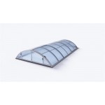 Acoperitoare policarbonat pentru piscine pana la 6.3 x 3.2m, KLASIK A silver . TRANSPORT  GRATUIT !