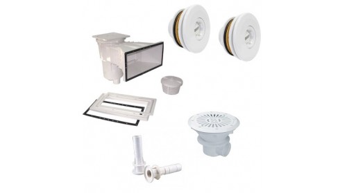 Kit componente ABS  50 mc volum maxim , piscine liner