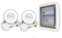 Kit  de  iluminare  2 x 300 w / 12 v , cu  programator